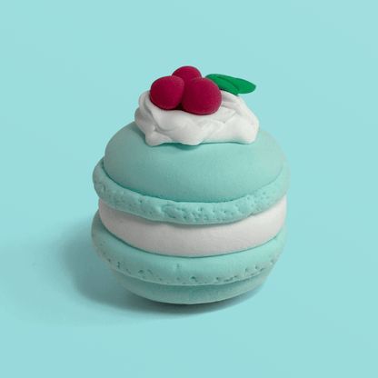 Keychain Clay: Macarons Series