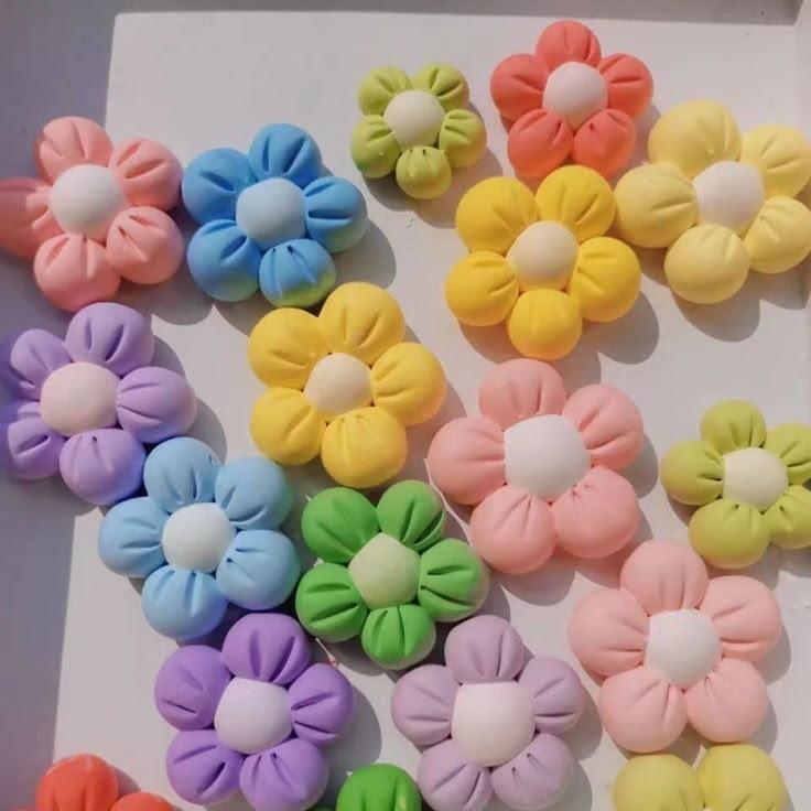 Keychain Clay: Flowers Series